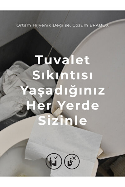 Silicone Era EraBox Kadın Ayakta İşeme Aparatı – Tek Kullanımlık, Hijyenik, Taşınabilir (10'lu Paket)