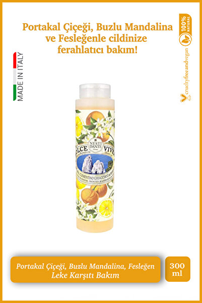 Nesti Dante Dolce Vivere Capri Duş Jeli 300ml | Leke Karşıtı |Fesleğen ve Rey...