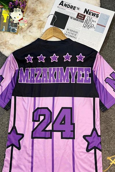 Köstebek Μωβ μπλουζάκι μπάσκετ Kuromi Mazakimyee Unisex