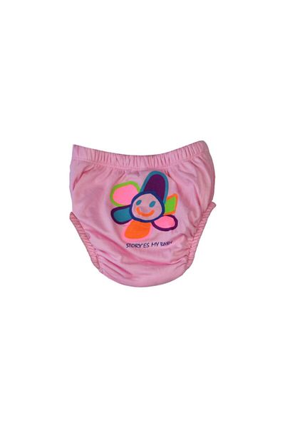 Poope's Popees Baby Girl Training Pants Set of 3 Colorful