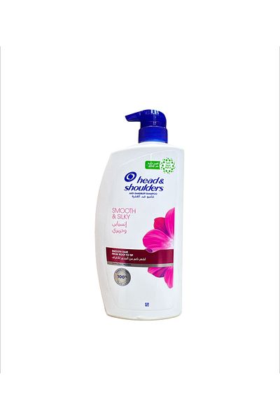 Head&Shoulders شامبو هيد آند شولدرز ناعم وحريري 2 في 1 مضاد للقشرة 1000 مل