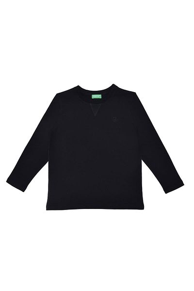 Benetton Μπλουζάκι για αγόρι - Μαύρο