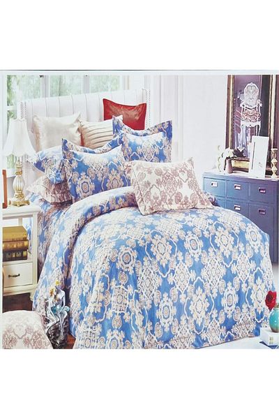 Casa New Concept 4 Seasons SA-8 Bed Linen Set, Duvet Cover 200x220, Sheet 160x200, 2 Pillowcases, Microfiber