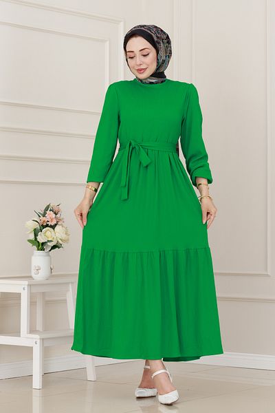 Sevitli Rochie prințesă-benetton verde