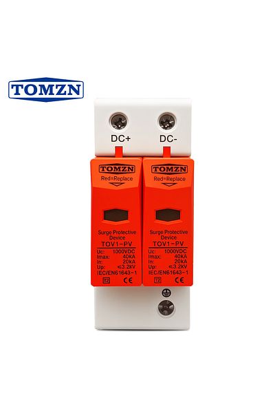 Choice 600V SPD DC 1000V 20KA~40KA House Surge Protector Protective Low-voltage Arrester Device