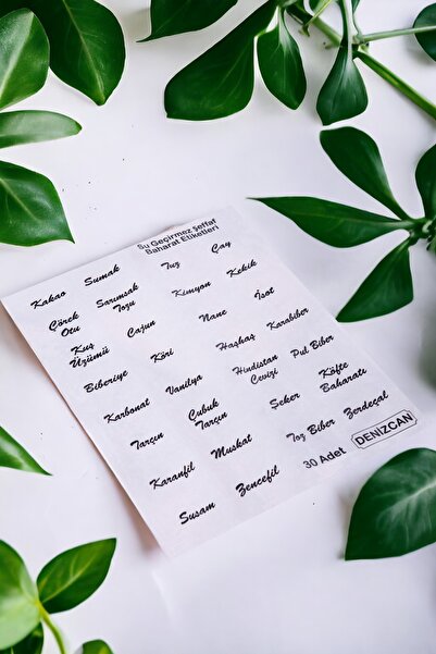 Serin Bardak Etiketli 12 Adet Kapağı Kulplu Ve Vakumlu Baharat Takımı