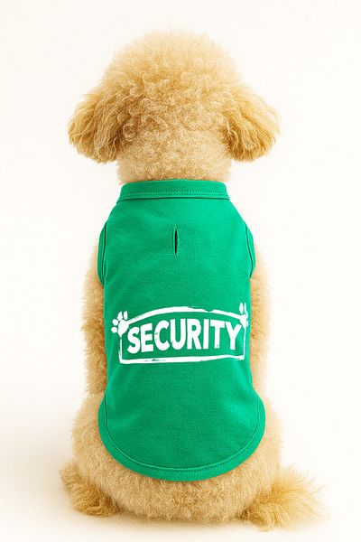 MPZ Pets Cat and Dog Clothing & Gown - Green Security Undershirt