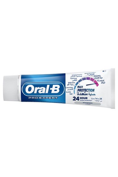 Oral-B معجون أسنان أورال بي برو-إكسبرت المبيض 75 مل عناية لطيفة وإزالة البقع