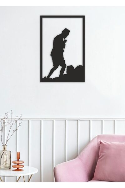 Numa Concept Tablo MDF Atatürk Samsun Salon Ofis Ve Antre İçin Duvar Dekoru | 39x26 Cm