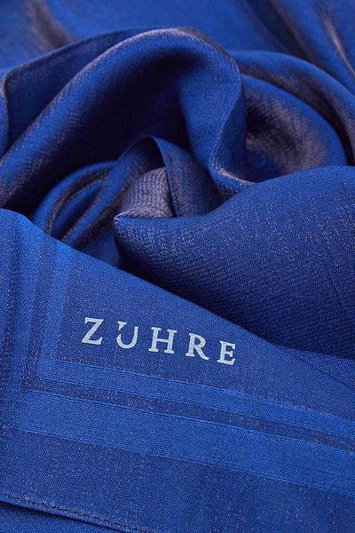 Zühre 0107 Μοντέλο Φουλάρι Navy Blue Princess