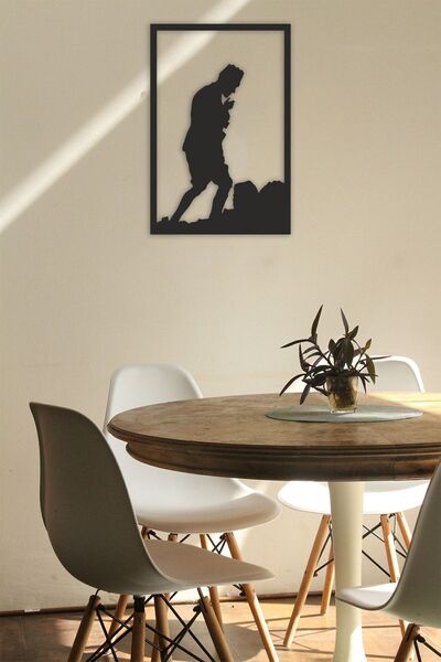 Numa Concept Tablo MDF Atatürk Samsun Salon Ofis Ve Antre İçin Duvar Dekoru | 39x26 Cm