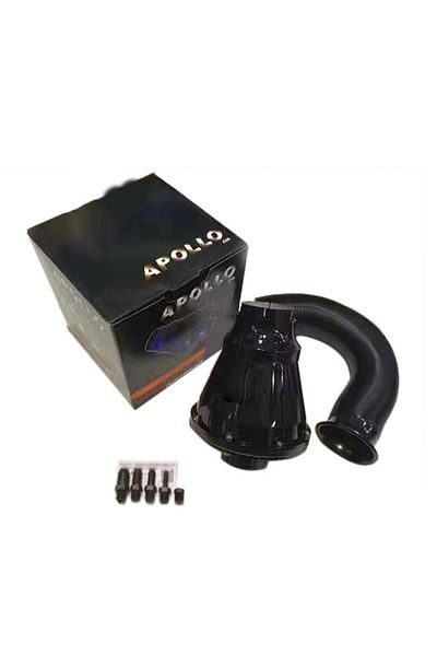 Space K&N Apolla Air Filter 70mm Black