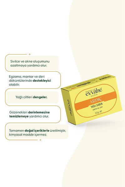 EVVAHE DOĞAL صابون زيت العرعر