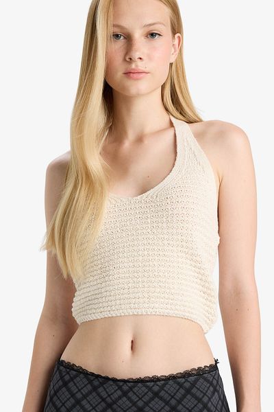 DeFacto SLIM FIT ΣΛΙΜ ΦΙΤ Χαμόγελο Κορυφής Αμάνικο F8367AX25HS