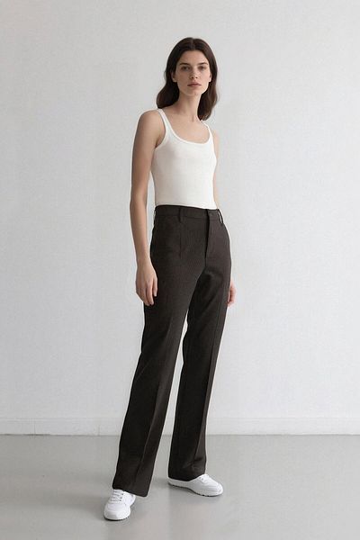 DeFacto Παντελόνι Straight Fit Διπλή τσέπη κανονική μέση κανονικό μήκος E4660AX25SP