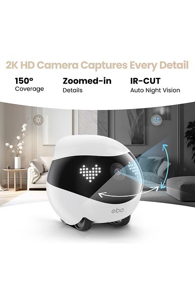 Enabot Ebo Air 2 Surveillance Camera For Pets/Elderly/Babies