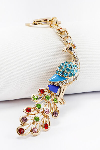 biuti سلسلة مفاتيح بريق حجر الراين الملون، سلسلة مفاتيح هدية