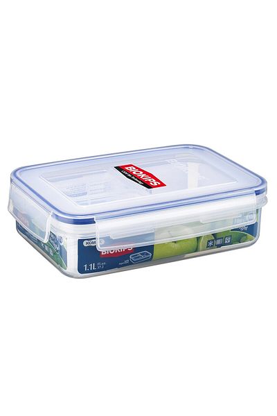 komax Biokips Airtight Food Container 1.1L | Durable, Leakproof, BPA-Free Storage Box