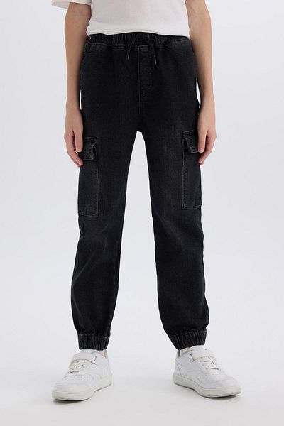 DeFacto Boy Cargo Fit Jean Pants C4514A824Wn