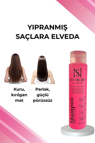 New Secret Rice Water Protein Shampoo