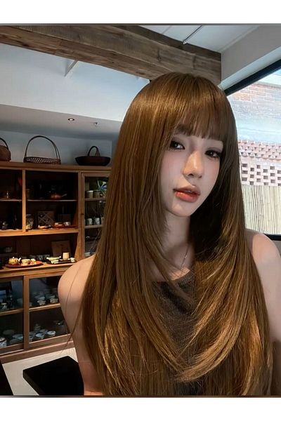 REMY HAİR Medium Length Floor Cut Vip Wig