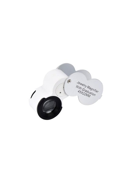 Zapex 9583 Mini Magnifier with Scale 45x