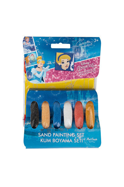 Red Castle مجموعة الرسم بالرمل سندريلا (فردية - 6 قطع من الرمل) |   نشاط تعزي...
