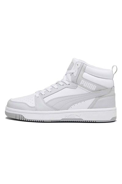 Puma Rebound V6 White-ash Gray Unisex Sports Shoes392326