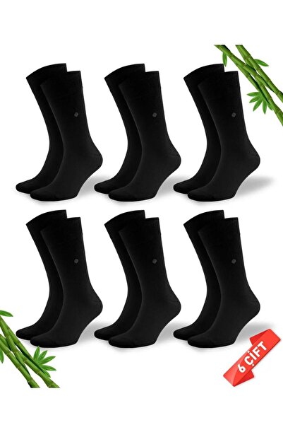 ragi store 6'lı Bambu Dikişsiz Erkek Çorap