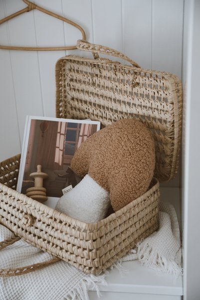 DERY BABY Teddy Mushroom Pillow