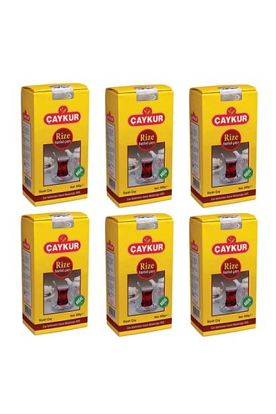 Çaykur Rize Tourist Tea 500 Gr - 6 Pieces