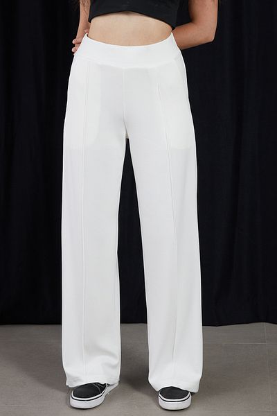 DPARİS Modal Grass Soft Textured Wide Leg Trousers
