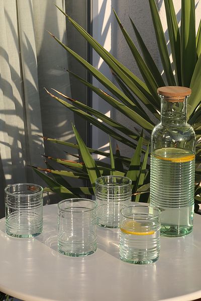 Rakle Barrel 5 Piece Water Set