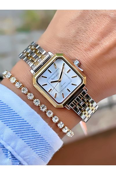 Ferrucci Steel Cord Milano Women's Wristwatch 2 Years Warranty 3 Atm Waterproof Bracelet Gift