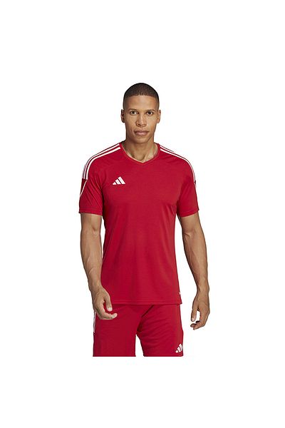 adidas Tiro 23 League Men's Red V-Neck Jersey