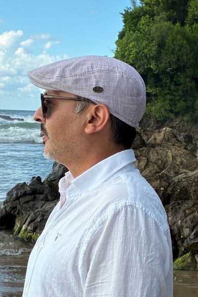 Göreme Aksesuar Summer Linen London Cap Sports Cap Hat