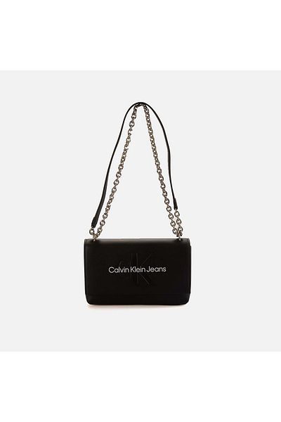 Calvin Klein Sculpted Flap Shoulder Bag
