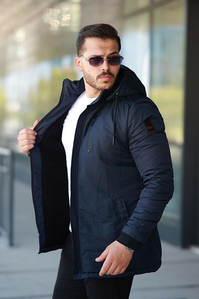 ByTrend Водоустойчиво палто с кожена подплата - Bl 1583