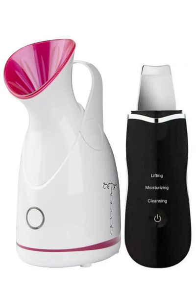 Prime by Javaudan Professional Ultrasonic Face Skin Scrubber & Blackhead Remover, Whitehead Remover, Wrinkle Removing