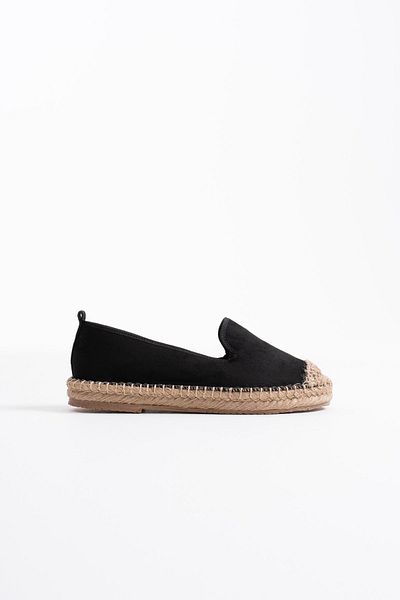 Zerenyus Fly Premium Women's Black Espadrille Shoes