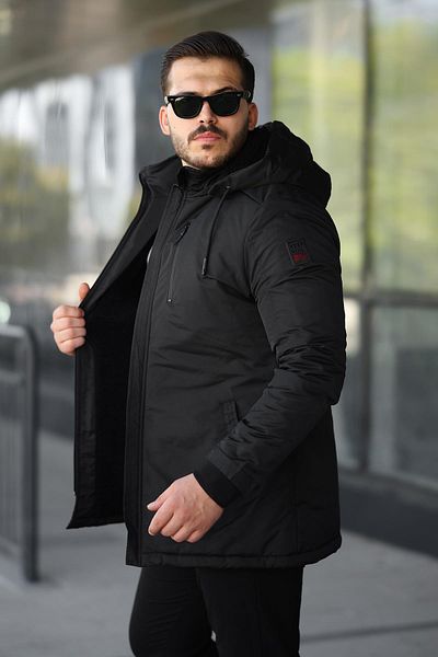 ByTrend Αδιάβροχο παλτό με επένδυση από γούνα - Bl 1583