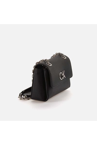 Calvin Klein Convertible Shoulder Bag with Chain Detail