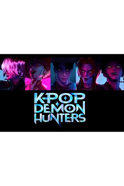 fame-stoned K-Pop Demon Hunters – Saja Boys Printed Unisex 100% βαμβακερό μαύρο μπλουζάκι