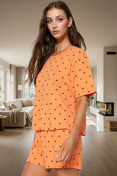 PayBuy Women's Short Sleeve Regular Fit Cotton Pajama Set Long Lasting Premium Quality Special Design