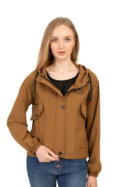 Montstop Women's Seasonal Raincoat - Waterproof, Wind Resistant, Hooded and Pocketed