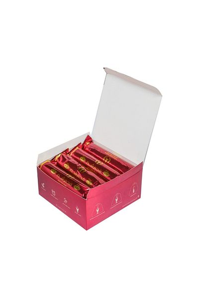 Shatha Charcoal Shaza fast-lighting incense charcoal, two tablets, two cartons (red)