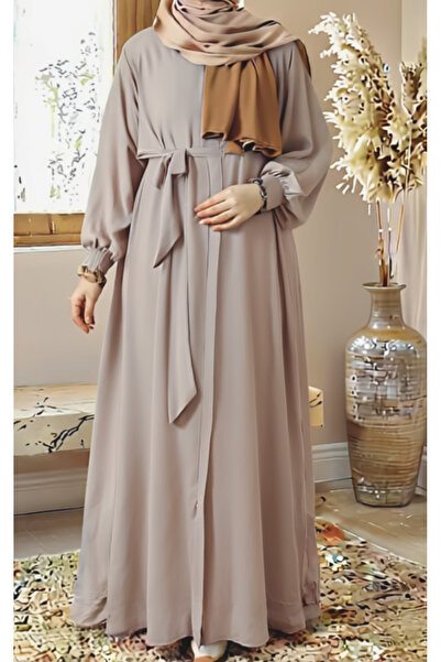 ISTANBUL STYLES Ferace Mevlana evazată arcuită