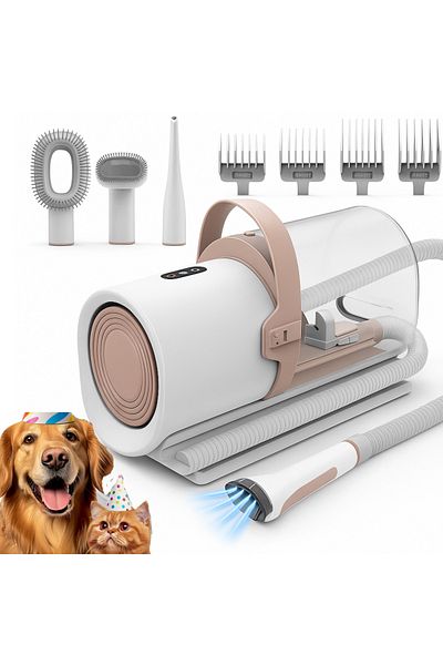 AIRROBO Aspirator pentru îngrijirea animalelor de companie cu o putere de 11.000 Pa