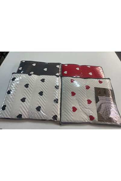 Tekstilsa Micro Fabric |   Digital Printed |   Dowry Double Bedspread Set |   Gift 3 Pieces White