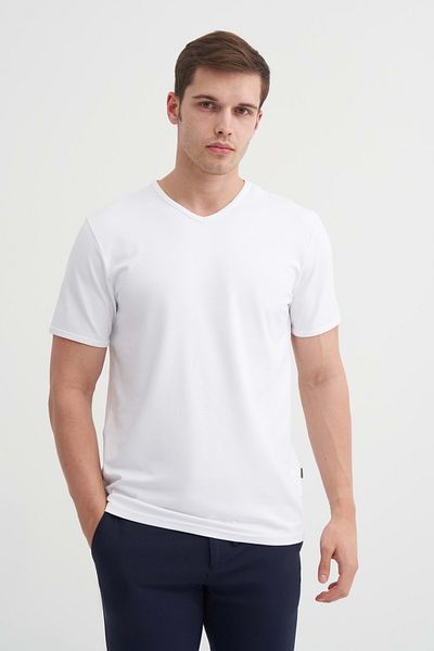 Cazador Caz 4619 Stn V. T-Shirt White